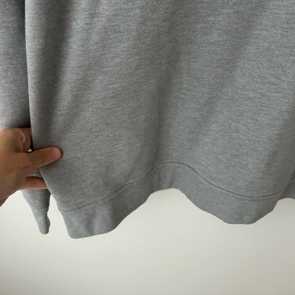 Lacoste MEN'S ZIP-UP HIGH-NECK COTTON  SWEATER - Picture 9 of 12